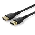 StarTech.com 2m Premium Certified HDMI 2.0 Cable with Ethernet, Durable High Speed UHD 4K 60Hz HDR 10, 6ft Rugged M/M HDMI Cord