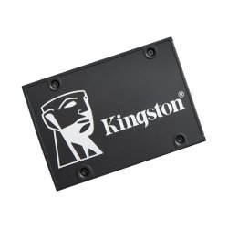 Kingston KC600 - SSD - encriptado - 2 TB - interna - 2.5" - SATA 6Gb/s - 256-bit AES-XTS - Self-Encrypting Drive (SED), TCG Opa