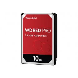 WD Red Pro WD102KFBX - Disco rígido - 10 TB - interna - 3.5" - SATA 6Gb/s - 7200 rpm - buffer: 256 MB WD102KFBX