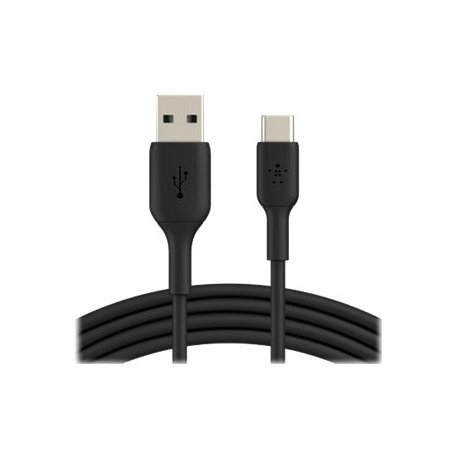 Belkin BoostCharge - Cabo USB - 24 pin USB-C (M) para USB (M) - 3 m - preto CAB001BT3MBK