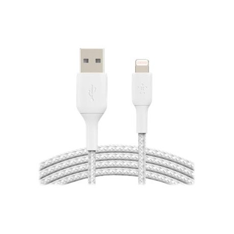 Belkin BOOST CHARGE - Cabo Lightning - Lightning macho para USB macho - 1 m - branco CAA002BT1MWH