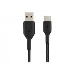 Belkin BOOST CHARGE - Cabo USB - 24 pin USB-C (M) para USB (M) - 2 m - preto CAB002BT2MBK