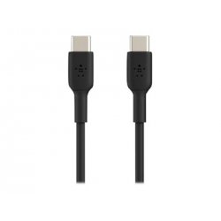 Belkin BoostCharge - Cabo USB - 24 pin USB-C (M) para 24 pin USB-C (M) - 2 m - preto CAB003BT2MBK