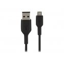 Belkin BoostCharge - Cabo USB - Micro USB Tipo B (M) para USB (M) - 1 m - preto CAB005BT1MBK