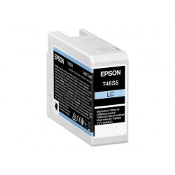 Epson T46S5 - 25 ml - azul cyan claro - original - tinteiro - para SureColor P706, SC-P700, SC-P700 Mirage Bundling C13T46S500