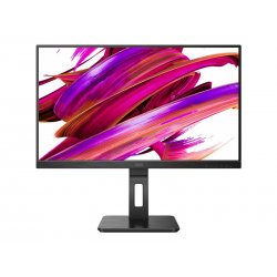 AOC 27P2Q - Monitor LED - 27" - 1920 x 1080 Full HD (1080p) @ 75 Hz - IPS - 250 cd/m² - 1000:1 - 4 ms - HDMI, DVI, DisplayPort,