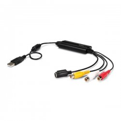 StarTech.com USB Video Capture Adapter Cable, S-Video/Composite to USB 2.0 SD Video Capture Device Cable, TWAIN Support, Analog