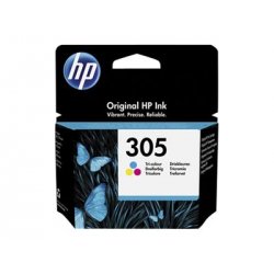 HP 305 - 2 ml - cor (ciano, magenta, amarelo) - original - tinteiro - para Deskjet 23XX, 27XX, 28XX, 41XX, 42XX, DeskJet Plus 4