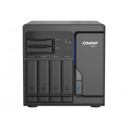 QNAP TS-H686-D1602-8G - Servidor NAS - 6 baias - SATA 6Gb/s - RAID (expansão de disco rígido) RAID 0, 1, 5, 6, 10, 50, JBOD, 60