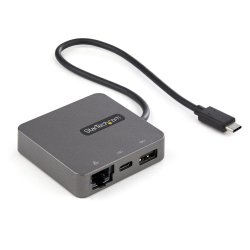 StarTech.com USB-C Multiport Adapter - USB 3.1 Gen 2 Type-C Mini Dock - USB-C to 4K HDMI or 1080p VGA Video - 10Gbps USB-A USB-