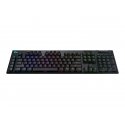 Logitech G915 LIGHTSPEED Wireless RGB Mechanical Gaming Keyboard - GL Tactile - Teclado - iluminado - sem fios - Bluetooth, 2.4