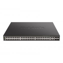 D-Link DGS 2000-52MP - Interruptor - L3 - Administrado - 48 x 10/100/1000 (PoE+) + 4 x Fast Ethernet/Gigabit SFP combinado - mo