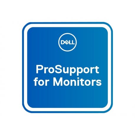 Dell Atualizar de 3 Anos Basic Advanced Exchange para 3 Anos ProSupport for monitors - Contrato extendido de serviço - substitu