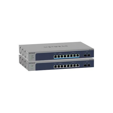 NETGEAR Smart MS510TXUP - Interruptor - L3 Lite - inteligente - 4 x 100/1000/2.5G (PoE++) + 4 x 100/1000/2.5/5/10G (PoE++) + 2 