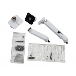 Ergotron HX - Kit de montagem (braço articulado, montagem de presilha de mesa, braço extensor, montagem em anel metálico, pivô 