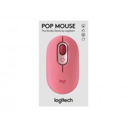 Logitech POP - Rato - emoji personalizável - óptico - 4 botões - sem fios - Bluetooth 5.1 LE - quebra corações 910-006548