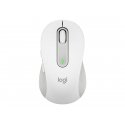 Logitech Signature M650 for Business - Rato - sem fios - Bluetooth, 2.4 GHz - recetor USB Logitech Logi Bolt - branco sujo 910-