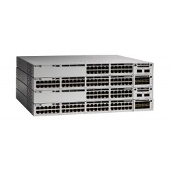 Cisco Catalyst 9300X - Network Advantage - interruptor - L3 - Administrado - 48 x 100/1000/2.5G/5G/10GBase-T - montável em tril