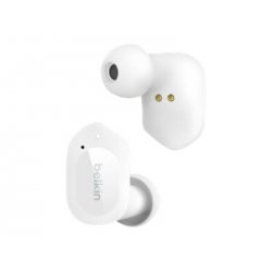 Belkin SoundForm Play - Auscultadores sem fios com microfonoe - intra-auricular - bluetooth - cancelamento de ruído activo - nu