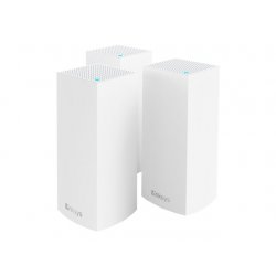 Linksys Atlas 6 - Sistema Wi-Fi - (3 routers) - até 6000 pés quadrados - rede 1GbE - Wi-Fi 6 - Dual Band - com 3 anos de Assist