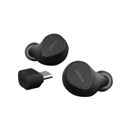 Jabra Evolve2 Buds MS - Auscultadores sem fios com microfonoe - intra-auricular - bluetooth - cancelamento de ruído activo - US