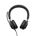 Jabra Evolve2 40 SE UC Stereo - Auscultadores - no ouvido - com cabo - USB-C - isolamento de ruído - Otimizado pata UC 24189-98