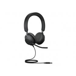 Jabra Evolve2 40 SE MS Stereo - Auscultadores - no ouvido - com cabo - USB-A - isolamento de ruído - Certificado para Microsoft