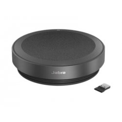 Jabra Speak2 75 UC - Altifalante mãos livres - bluetooth - sem fios, com cabo - USB-C, USB-A - cinza escuro - Certificação Zoom