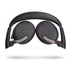 Jabra Evolve2 65 Flex MS Stereo - Auscultadores - no ouvido - bluetooth - sem fios - cancelamento de ruído activo - USB-C - pre