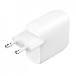 Belkin BoostCharge Pro - Adaptador de alimentação - 60 Watt - 2.7 A - Fast Charge, Fornecimento de Energia 3.1 - 2 conectores d