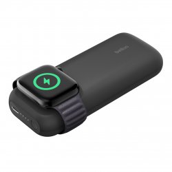 Belkin BoostCharge Pro - Power bank sem fios - 10000 mAh - 20 Watt - Fast Charge, PD 3.0 (magnético, 24 pin USB-C) - no cabo: U