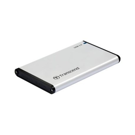 Transcend StoreJet - Enclosure de armazenagem - 2.5" - SATA 6Gb/s - USB 3.0 TS0GSJ25S3