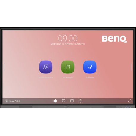 BenQ Board Essential RE6503A - 65" Classe Diagonal RE03A Series ecrã LCD com luz de fundo LED - education - com quadro interati