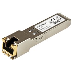 StarTech.com Extreme Networks 10050 Compatible SFP Module - 1000BASE-T - SFP to RJ45 Cat6/Cat5e - 1GE Gigabit Ethernet SFP - RJ