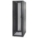 APC NetShelter SX - Gabinete - preto - 48U - 19" - para P/N: SUA1000RM2U, SUA1000RM2U-TU, SUA1000RMI2U, SUA2200RMXLI3U, SUA5000