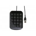 Targus Numeric - Teclado - USB - cinza, preto AKP10EU