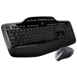 Logitech Wireless Desktop MK710 - Conjunto de teclado e rato - sem fios - 2.4 GHz - Inglês 920-002440