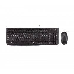 Logitech Desktop MK120 - Conjunto de teclado e rato - USB - Inglês 920-002552