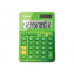 Canon LS-123K - Calculadora de secretária - 12 dígitos - Painel solar, bateria - verde metálico 9490B002