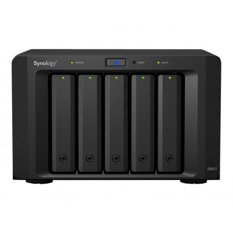 Synology DX517 - Gabinete de armazenamento - 5 baias - Compatível com TAA DX517