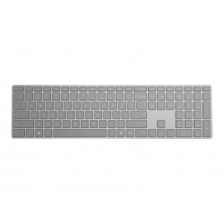 Microsoft Surface Keyboard - Teclado - sem fios - Bluetooth 4.0 - Francês Belga - cinza - comercial 3YJ-00006