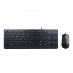 Lenovo Essential Wired Combo - Conjunto de teclado e rato - USB - Português 4X30L79910