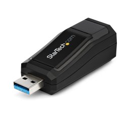 StarTech.com USB 3.0 to Gigabit Ethernet NIC Network Adapter - 10/100/100 Mbps Network Adapter - USB to Ethernet LAN Adapter - 