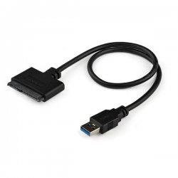 StarTech.com SATA to USB Cable - USB 3.0 to 2.5" SATA III Hard Drive Adapter - External Converter for SSD/HDD Data Transfer (US