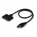 StarTech.com SATA to USB Cable - USB 3.0 to 2.5" SATA III Hard Drive Adapter - External Converter for SSD/HDD Data Transfer (US