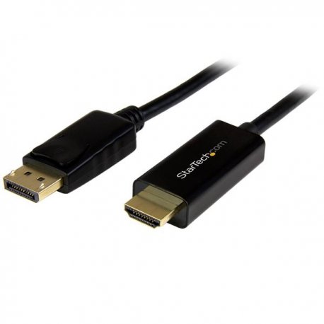 StarTech.com 3 m (10 ft.) DisplayPort to HDMI Adapter Cable - 4K 30Hz DP to HDMI Converter Cable - Computer Monitor Cable (DP2H