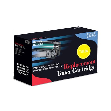 Toner IBM para HP 205A Amarelo CF532A 900 Pág. IBMTG95P6678