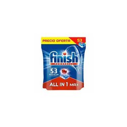 Detergente Máquina Loiça Pastilhas Finish All-in-One 53un 6831033