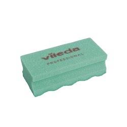 Esponja Salva Unhas 6x14cm Vileda Professional Verde 10un 6841208