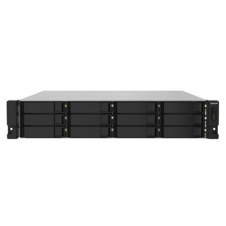 NAS QNAP 12-Bay Annapurna Labs Alpine AL324 1.7GHz/4GB/2x10Gb+2x2.5Gb/USB/RPS/2U-TS-1232PXU-RP-4G TS-1232PXU-RP-4G